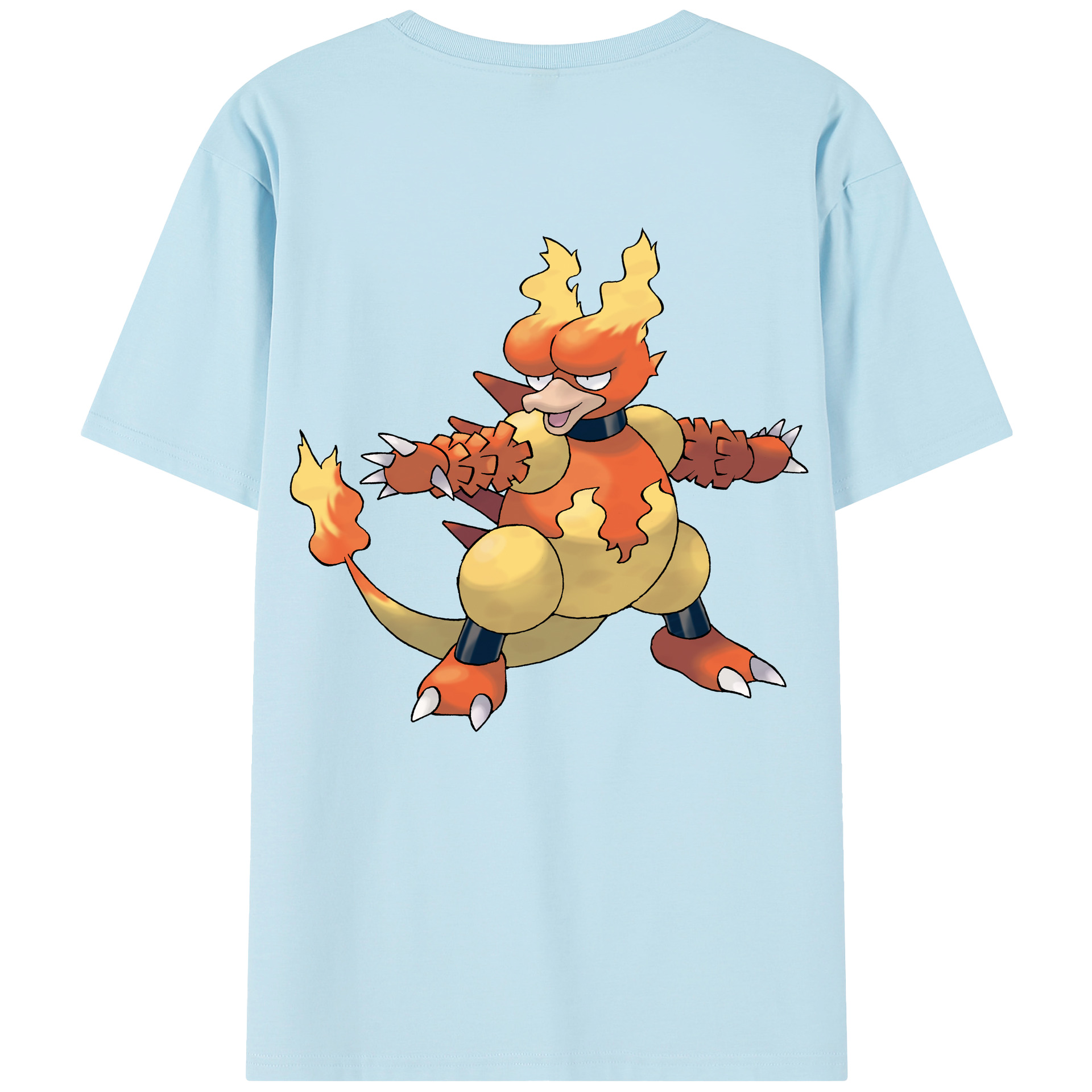 （画像用） ポケットモンスター Pokémon 綿100％半袖Tシャツ（背面プリント）